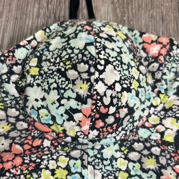 Y2K Ditzy Floral Bustier Top - Picture 2 of 7